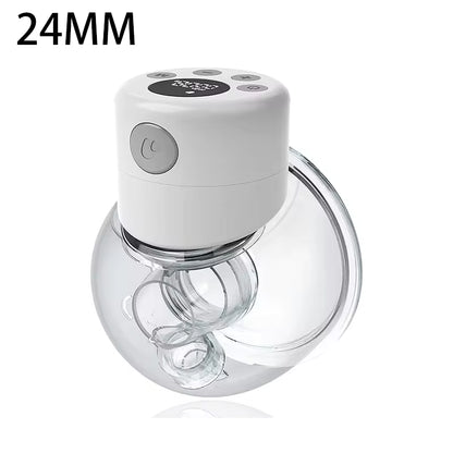 Breast Pump Kit Single Electric Breast Pumps, Hands-free Poratable Mom Milk Puller Pump, Slient Breastfeeding Pump for Baby