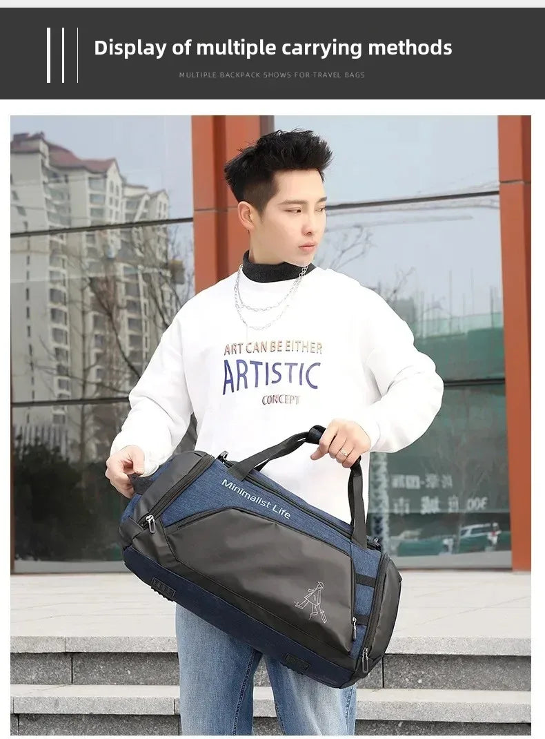 Sports Bag Gym Bag Waterproof Training Fitness Bags Durable Multifunctional Handbag Outdoor Sporting Swimming Tote