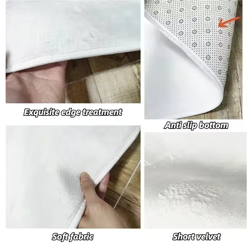 Baby Play Mat for Floor: Soft & Safe Foam Playpen Mat Machine Washable  Non Slip Crawling Pad for Toddler,Infant,Kids