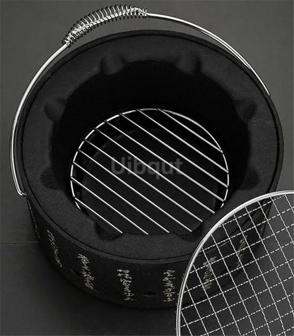 Portable Japanese Bbq Grill Korean Carbon Barbecue Grills Aluminium Alloy Indoor Outdoor Bbq Stove Barbecue Tools charcoal grill