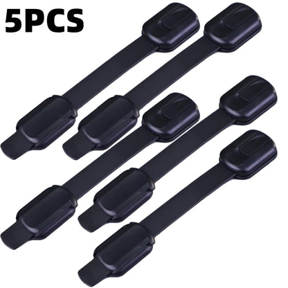 Baby Safety Lock Drawer Child Safety Cabinet Locks Adhesive Cabinet Drawer Door Latches Baby Safe Straps