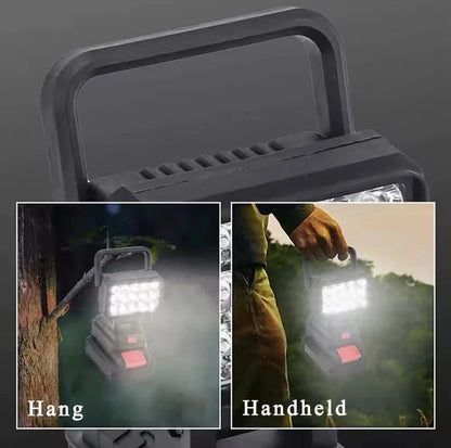 Power Tool Parts for Makita  BL1830 18V Lithium Battery LED Work Lights Lamp Hand Lantern Spotlight Camping Emergency Lighting