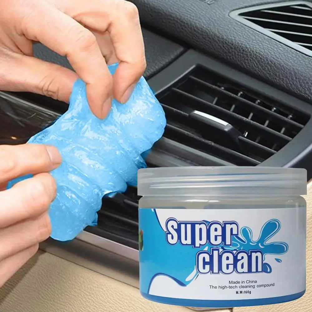 Super Dust Clean Clay Dust Keyboard Cleaner Slime Toys 160g Car Cleaning Gel Mud Putty Kit For Laptop Cleanser Glue Cars Part