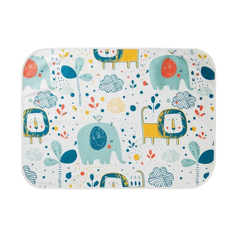 Changing Pad Cover for Baby Waterproof Bed Pad Kids Travel Mattress Protector Baby Reusable Changing Mats for babies Diaper Pads
