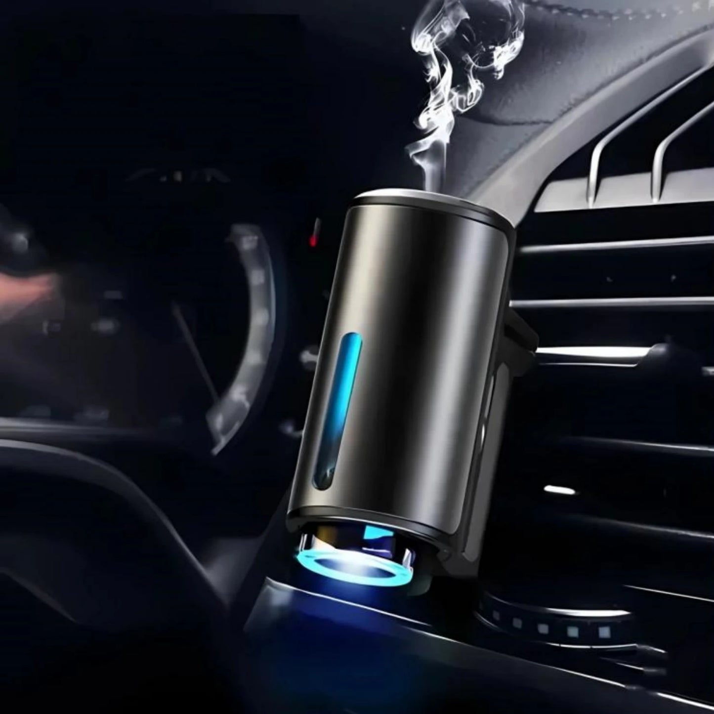 Car air freshener, three intensity adjustable, car aroma diffuser, portable freshener perfume fragrance