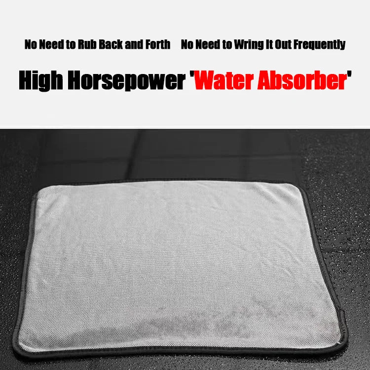 Microfiber Car Towel Vehicle Wash Cloth Auto Cleaning Drying Handkerchief Super Absorbent Car Window Glass Wash Towel Supplies