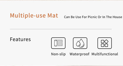 Baby Play Mat, Thicken Foam Cushioned & Waterproof Playpen Mat for Infants and Toddlers, Stylish and Just Wipe-Clean Playmat for Baby Play on Floor