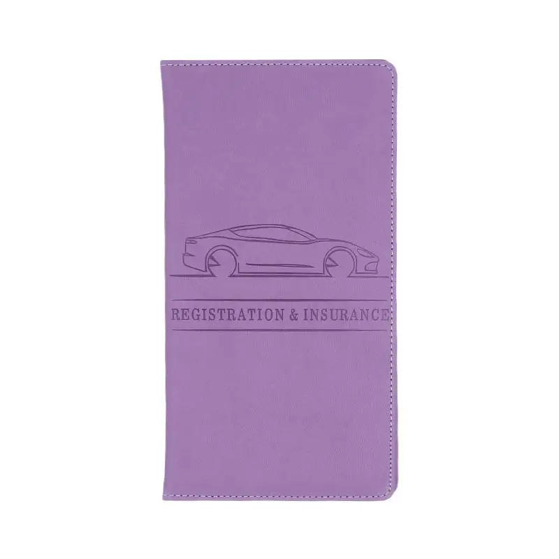 Car Document Holder Car Registration And Insurance Holder Auto Truck Compartment Accessories For Essential Information Driver