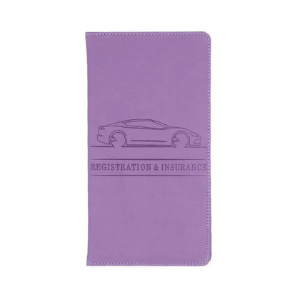 Car Document Holder Car Registration And Insurance Holder Auto Truck Compartment Accessories For Essential Information Driver