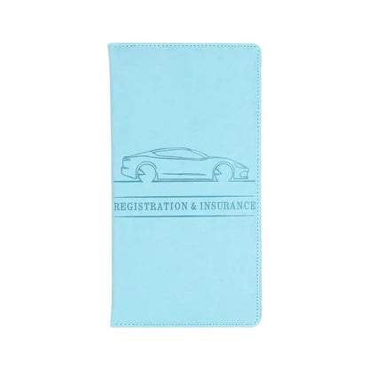 Car Document Holder Car Registration And Insurance Holder Auto Truck Compartment Accessories For Essential Information Driver