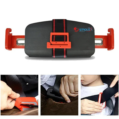 Mifold Portable Baby Car Seat Safety Cushion Travel Pocket Foldable Child Car Safety Seats Harness The Grab and Go Booster