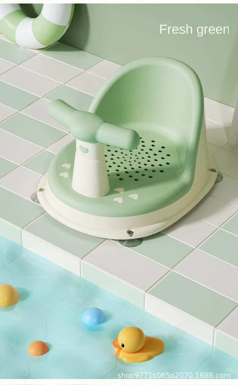 Children's Shower Seat Portable Shower Stand for Newborns and Young Children Children's Growth Accessories