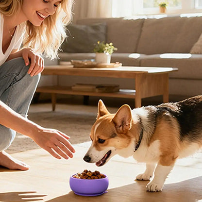 Dog Lick Bowl, Bestalk Anxiety Relief Lick Mat for Dogs, Non-Slip Freeze Licking Bowl Enrichment Puzzle Feeder for Distraction, BPA Free Silicone, Dishwasher Safe