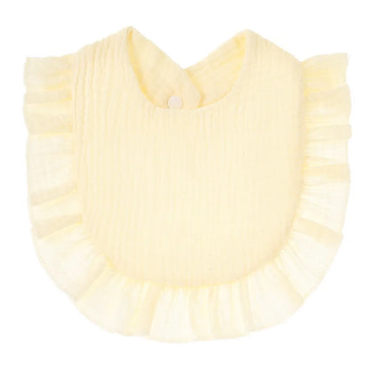 1pcs Cotton Soft Baby Bibs Solid Color Infant Bib Newborn Burp Cloths Bandana Scarf for Kids Boy Girls Feeding Saliva Towel
