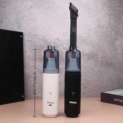 Wireless Dual Purpose Suction And Blowing Vacuum Cleaner Dual Use For Home And Car High Power Powerful Vacuum Cleaner Black