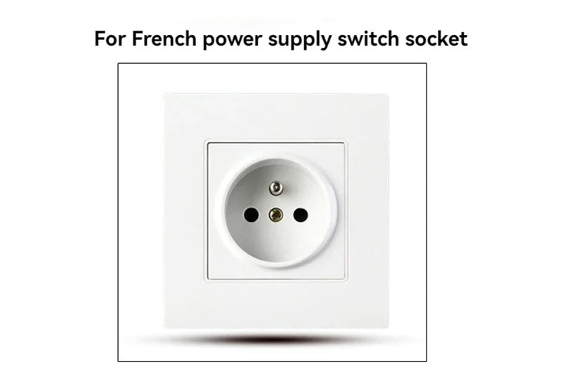 Baby Anti Electric Shock Safety Power Supply Protection Cover Child Power Supply Safety Cover French Socket Protection Cover