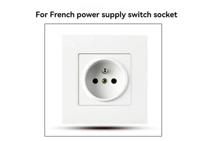 Baby Anti Electric Shock Safety Power Supply Protection Cover Child Power Supply Safety Cover French Socket Protection Cover