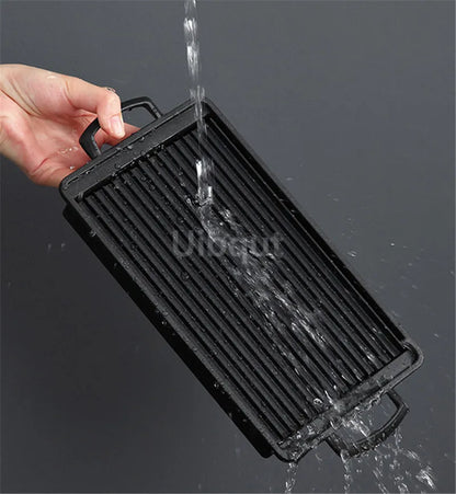 Portable Japanese Bbq Grill Korean Carbon Barbecue Grills Aluminium Alloy Indoor Outdoor Bbq Stove Barbecue Tools charcoal grill