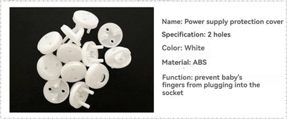 Baby Anti Electric Shock Safety Power Supply Protection Cover Child Power Supply Safety Cover French Socket Protection Cover
