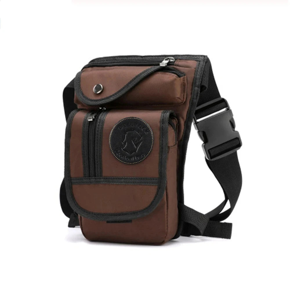 Portable Equestrian Drop Leg Bag High Quality Canvas Nylon Horse Riding Waist Bag Outdoor Equestrian Equipment Large Capacity