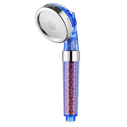 Filtered Shower Head with Handheld, New 3 Functions High Pressure SPA Water Saving Handheld Rainfall Anion Filter Shower