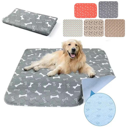 EMPSIGN Dog Crate Pad - Reversible Kennel Mat (Cool & Warm), Machine Washable, Cozy Star Pattern Sleeping Pad for Small Medium Large Dogs