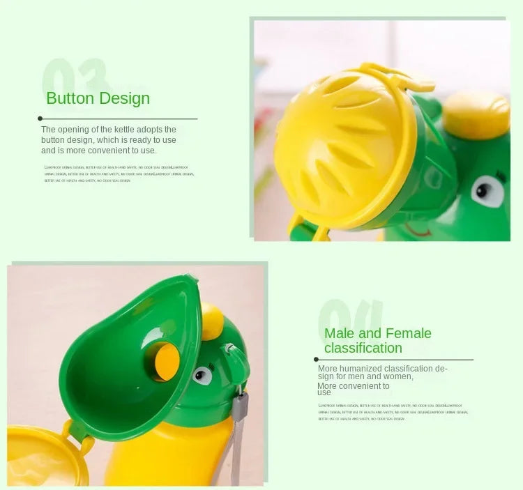 Portable Baby Hygiene Toilet Urinal Boys Girls Pot Outdoor Car Travel Anti-leakage Potty Kids Convenient Toilet Training Potty