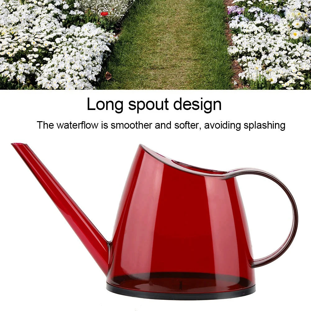 1.4L Watering Can Long Mouth Flower Sprayer Plants Watering Pot Succulent Shower Water Cans Garden Resin Sprinkler Kettle