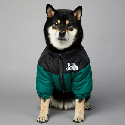 Dog Fans Winter Warm Thick Down Jacket for Small & Medium Dogs - French Bulldog Puppy Cold Weather Coat