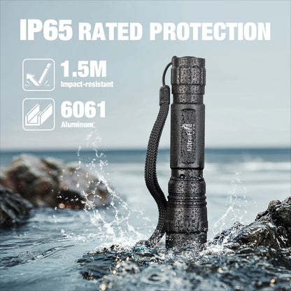 Tactical Flashlight 1200 High Lumen Duty Belt Flashlight for Law Enforcement, Premium Police Flashlight with Holster for Duty Belt,led Flashlight Gifts