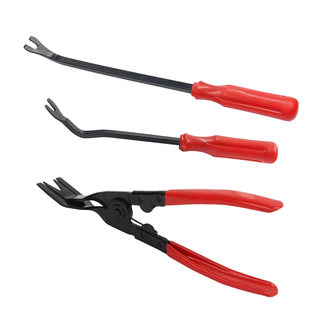 4pcs/Set Portable Car Panel Removal Tool Kit Nail Puller Radio Audio Door Pry Repair Clip Trim Dash Removal Installer Hand Tool