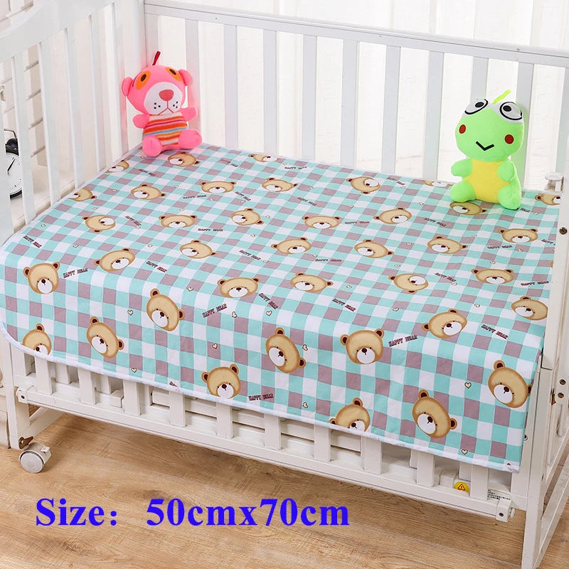 Changing Pad Cover for Baby Waterproof Bed Pad Kids Travel Mattress Protector Baby Reusable Changing Mats for babies Diaper Pads