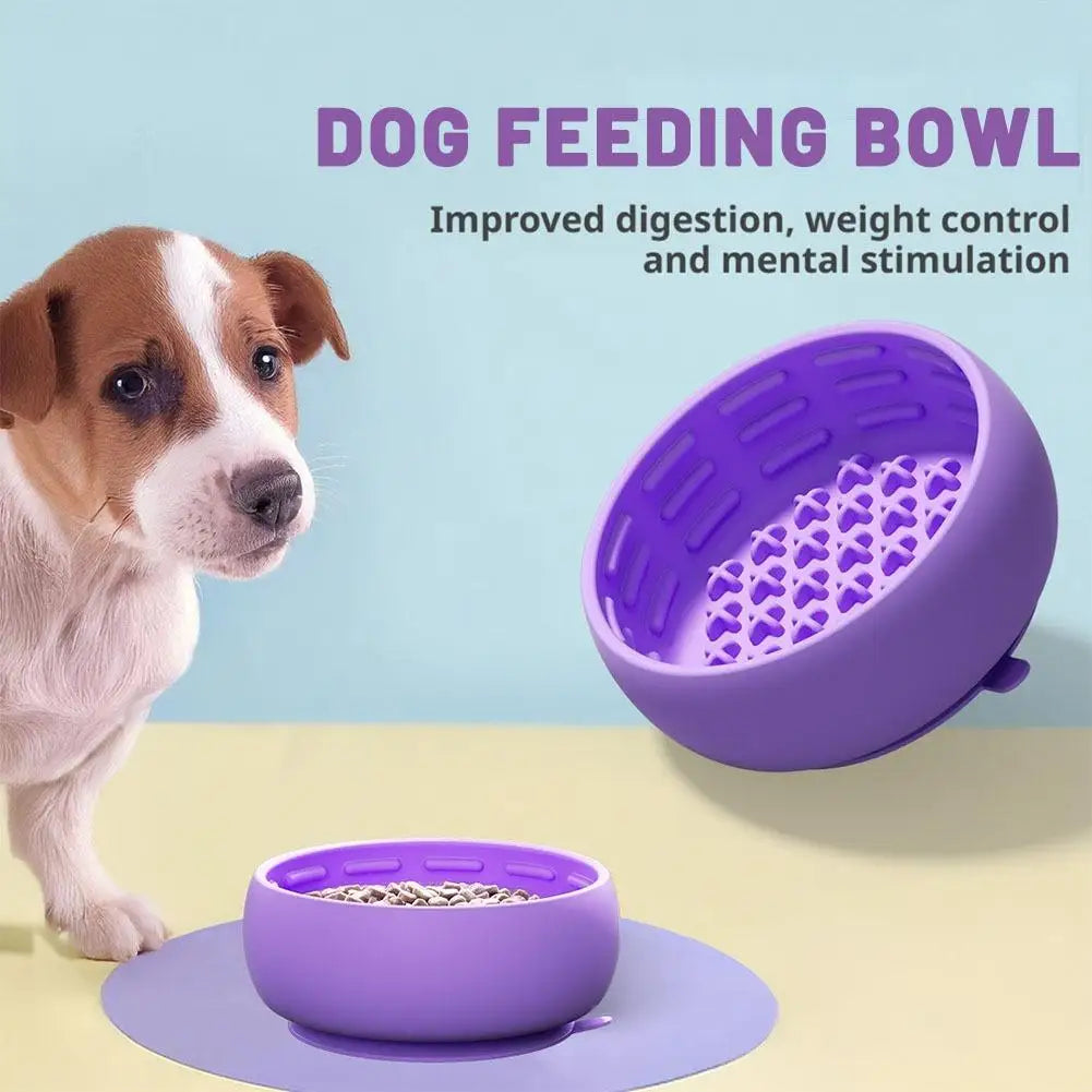 Dog Lick Bowl, Bestalk Anxiety Relief Lick Mat for Dogs, Non-Slip Freeze Licking Bowl Enrichment Puzzle Feeder for Distraction, BPA Free Silicone, Dishwasher Safe
