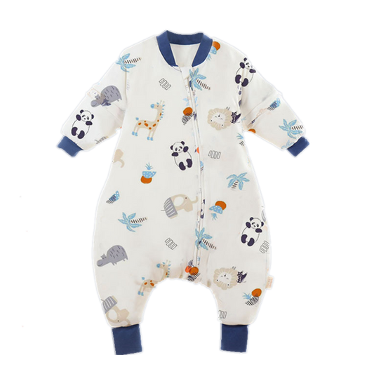 Baby Sleeping Bag Cartoon Children Pajamas Infantil Stuff For Four Seasons Cotton Toddler Sack Kids Sleepwear Bedding Jumpsuit