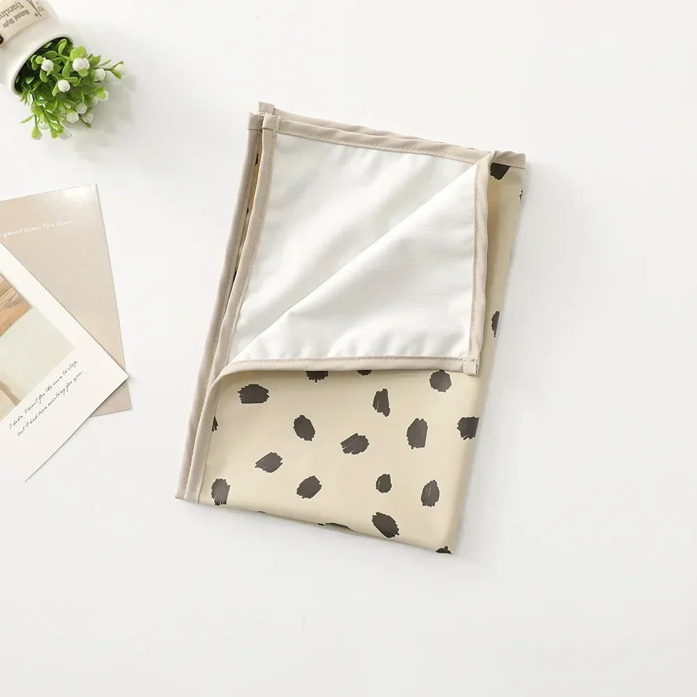 Reusable Baby Diaper Changing Mat Cover Waterproof Foldable Newborn Baby Sheet Mattress Portable Multi Use Travel Floor Play Pad