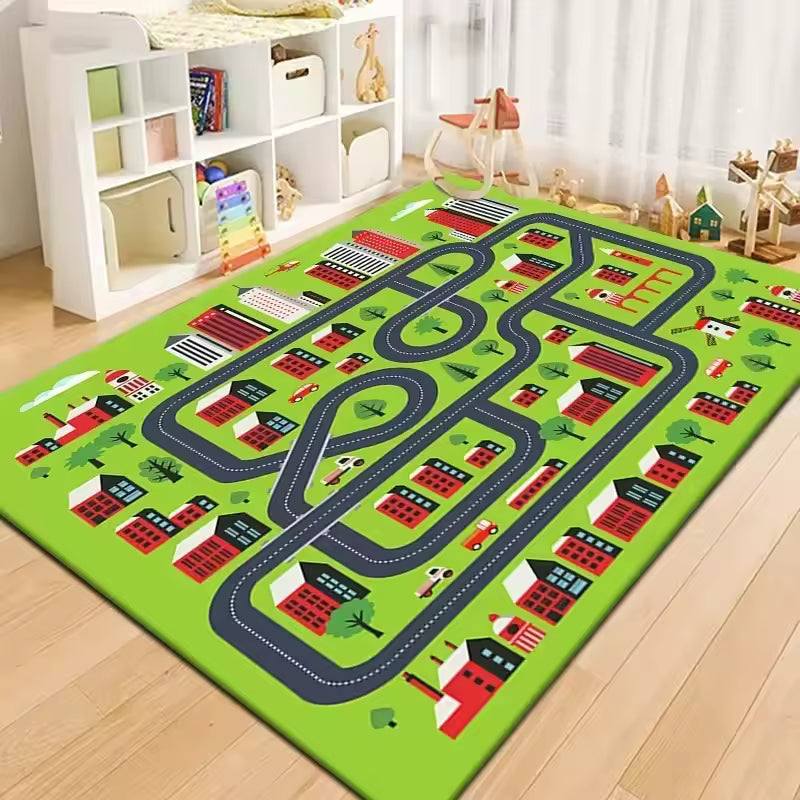 Baby Play Mat Baby Floor Play Mat Large Soft Foam Playmat for Babies Reversible Waterproof Padded Playmats Portable Thick Crawling Mat for Indoor Outdoor