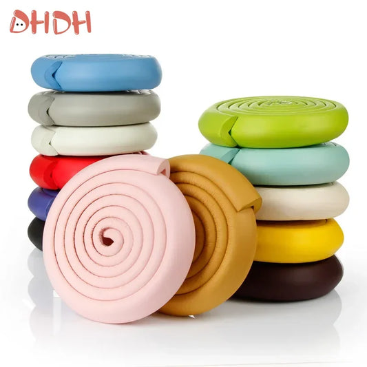 2M Baby Safety Corner Protector Solid Color Edge Guards for Childproofing Home Furniture Corners Table Angle Protection Tape