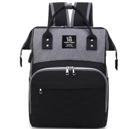 Backpack Organized Daypack Travel Baby Bag with Stroller Strap and Side Bottle Pockets
