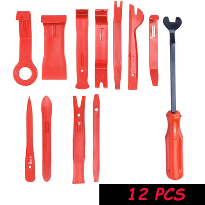 19Pcs Trim Removal Tool Set Clip Plier Upholstery Remover Nylon Car Panel Removal Set with Portable Storage Bag
