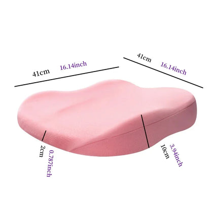 Car Booster Seat Cushion Heightening Height Boost Mat Breathable Portable Car Seat Pad Fatigue Relief Suitable For Cars