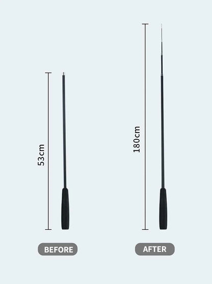 Cat Play Long Extendable Pole Cat Toy with Artificial Feathers Pet Supplies for Cats Pet Toy