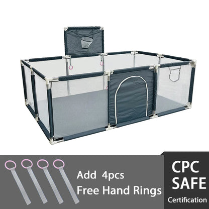 IMBABY Baby Playpens Indoor Baby corralitos Safety Barriers for Kids Baby Activity Gym Large Parks for Baby Groundbox Fence