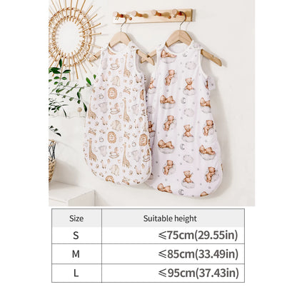 Baby Sleep Sack | 100% Polyester Warm Vest Sleep Sack For Winter Wearable Soft Newborn Baby Sleeping Bag