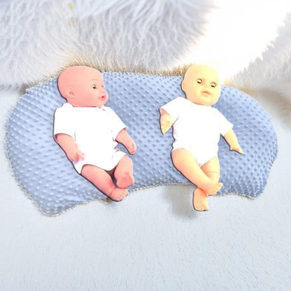 Baby Breastfeeding Pillow Doudou Velvet Multifunctional Pregnant Women Breastfeeding Artifact Pillow Slope Pillow Baby Pillow