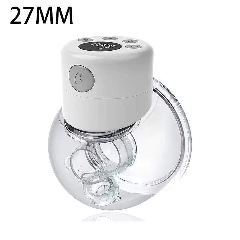 Breast Pump Kit Single Electric Breast Pumps, Hands-free Poratable Mom Milk Puller Pump, Slient Breastfeeding Pump for Baby