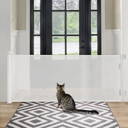 Adjustable Temperature Pet Gate Retractable Baby Gate Pet Gate for Stairs, Corridors, Bedrooms