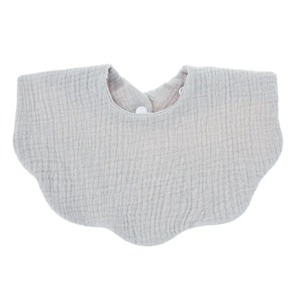 1pcs Cotton Soft Baby Bibs Solid Color Infant Bib Newborn Burp Cloths Bandana Scarf for Kids Boy Girls Feeding Saliva Towel