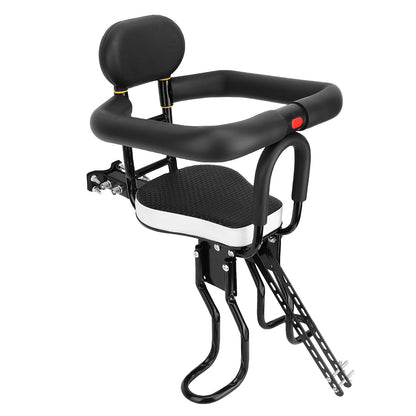 Kid's Bike seat Front Child Carrier Bike Chair for Bicycle Kids seat for Children 2~4 Years 80KG Capacity for Multiple