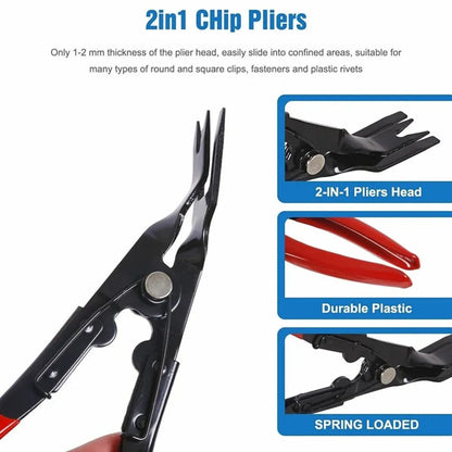 4pcs/Set Portable Car Panel Removal Tool Kit Nail Puller Radio Audio Door Pry Repair Clip Trim Dash Removal Installer Hand Tool