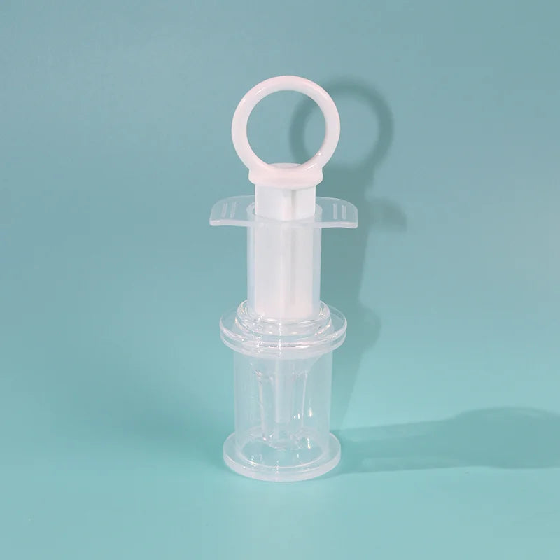 Baby Pacifier Feeder, Baby Liquid Medicine Dispenser, Anti-choking Silicone Needle Feeder Water Feeder, With Measuring 20ml Cup